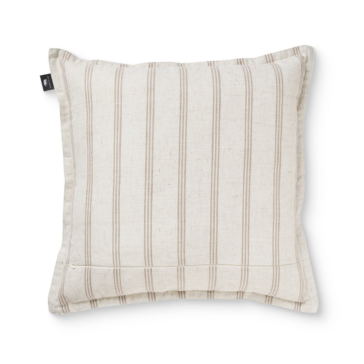 Rye Coffee Stripe Cushion 50cm