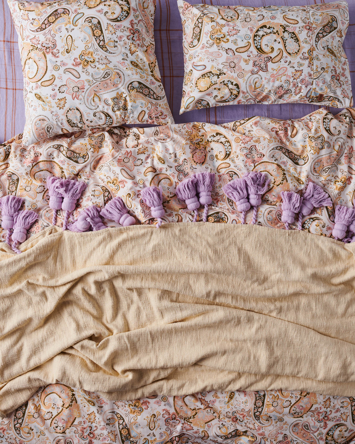 Paisley Paradise Organic Cotton Quilt Cover KING - Kip&Co