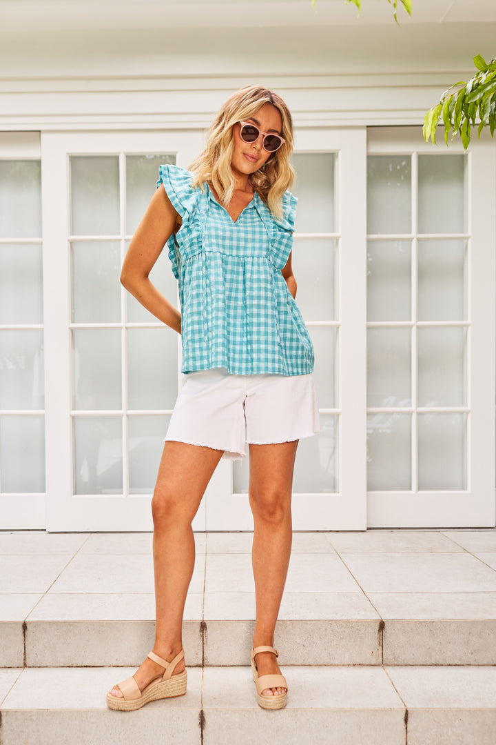 Alfresco Frill Top - Isle Of Mine