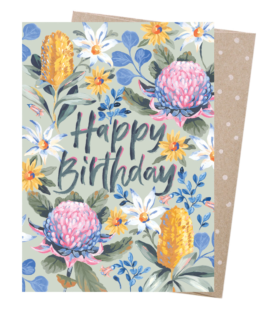 Birthday Bushwalk Card - Earth Greetings