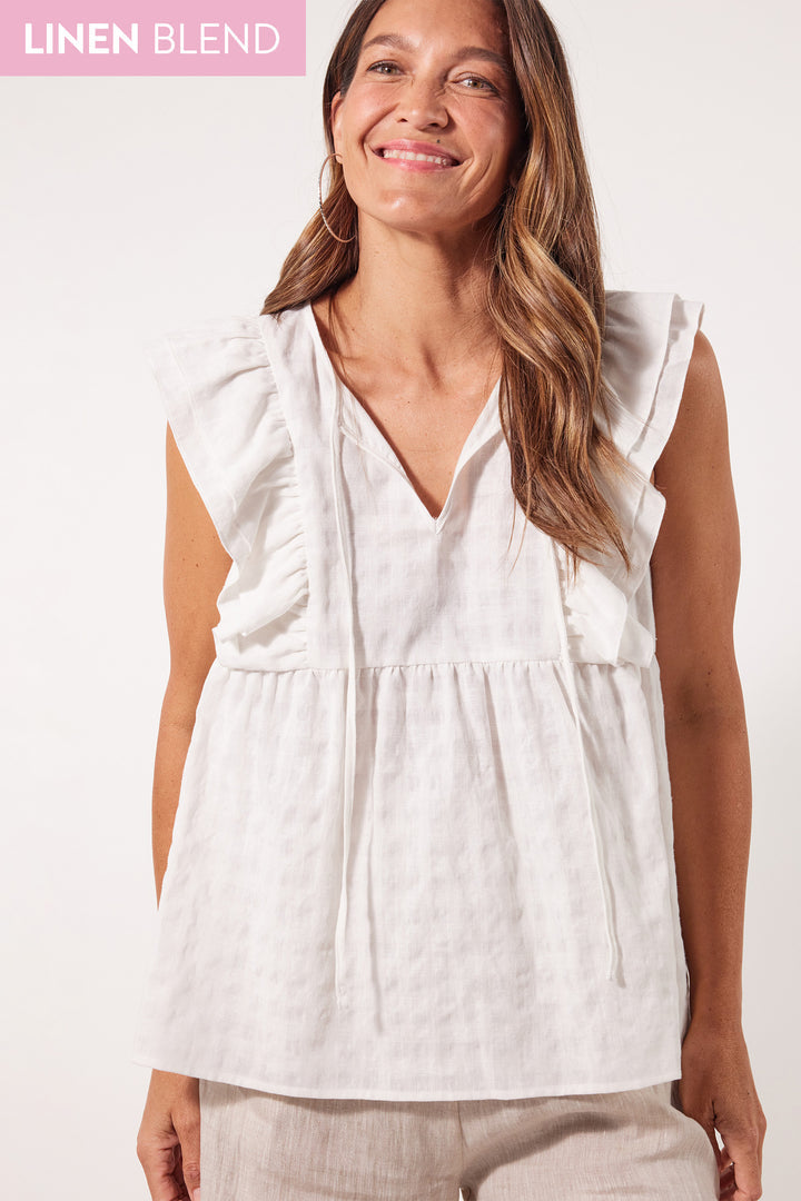 Alfresco Frill Top - Isle Of Mine