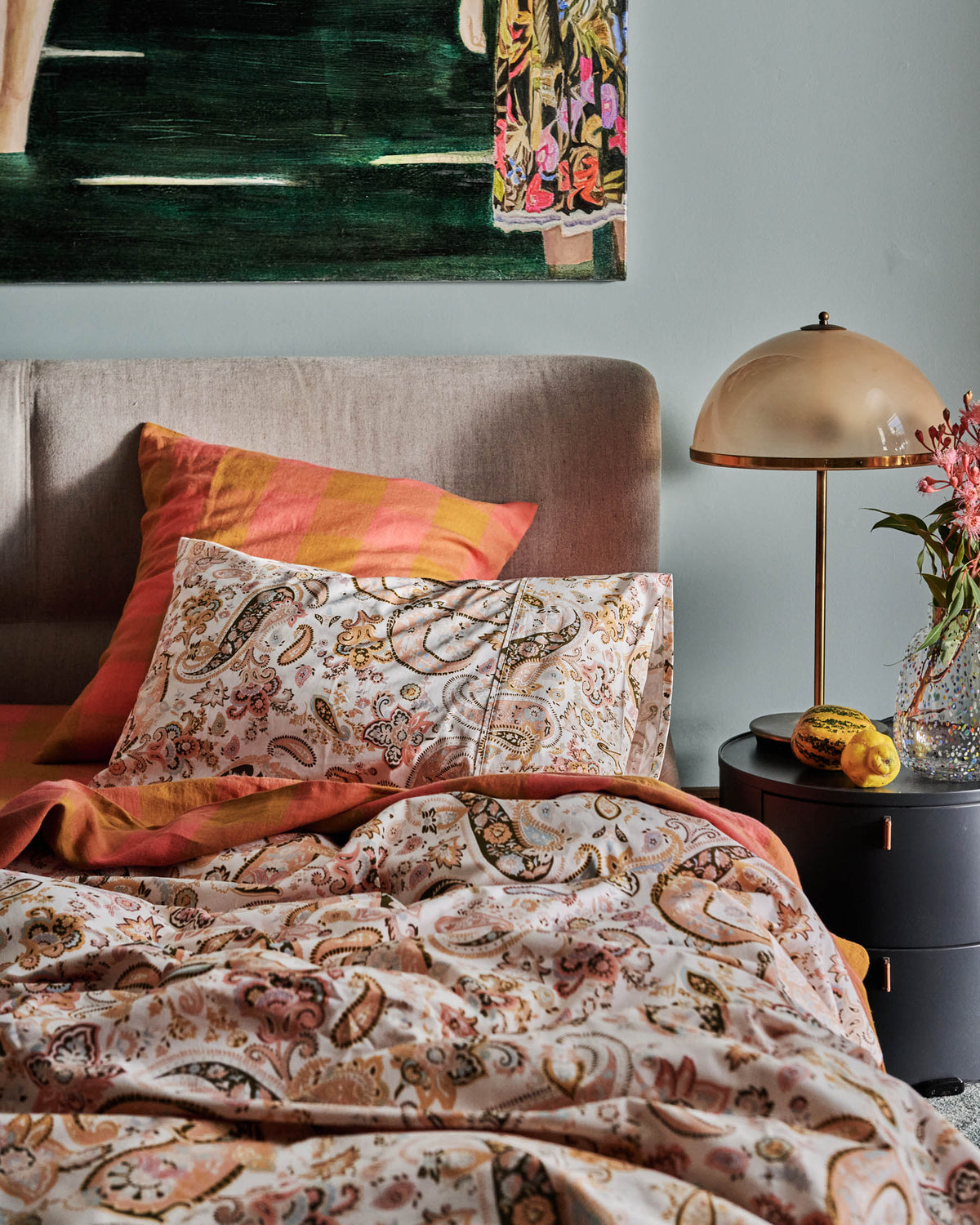 Paisley Paradise Organic Cotton Quilt Cover KING - Kip&Co