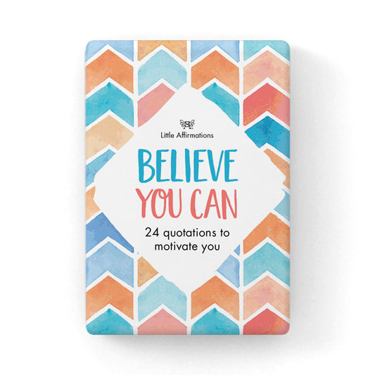 Believe You Can 24 Affirmation Cards - Affirmations Publishing House