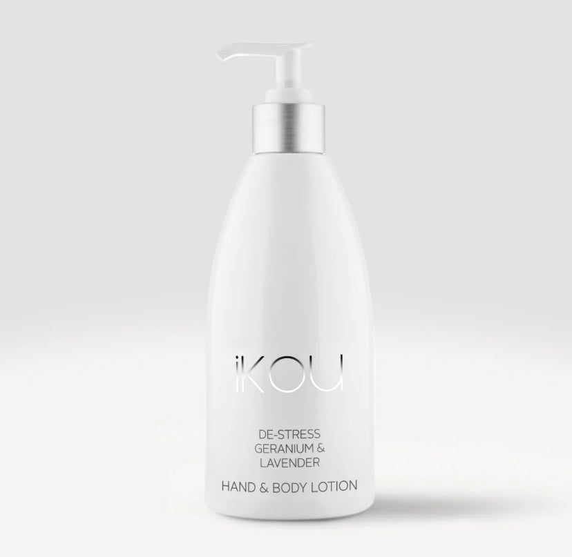 De-Stress, Geranium & Lavender Hand & Body Lotion 500ml