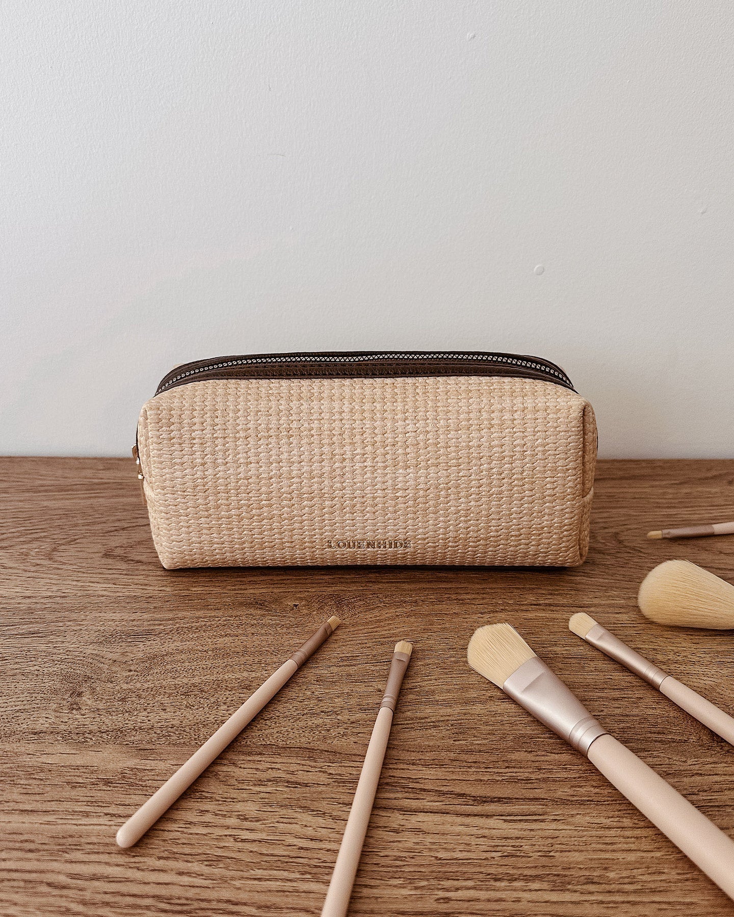 Brianna Makeup Bag Naturals