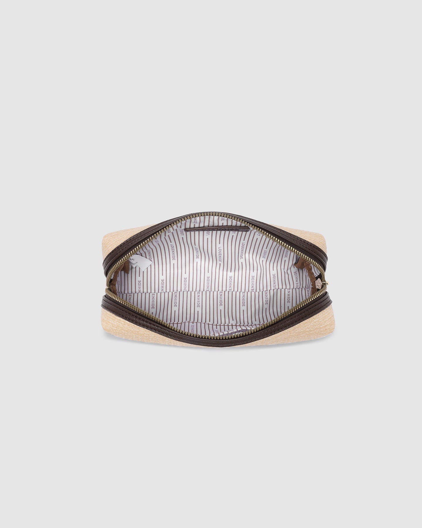 Brianna Makeup Bag Naturals