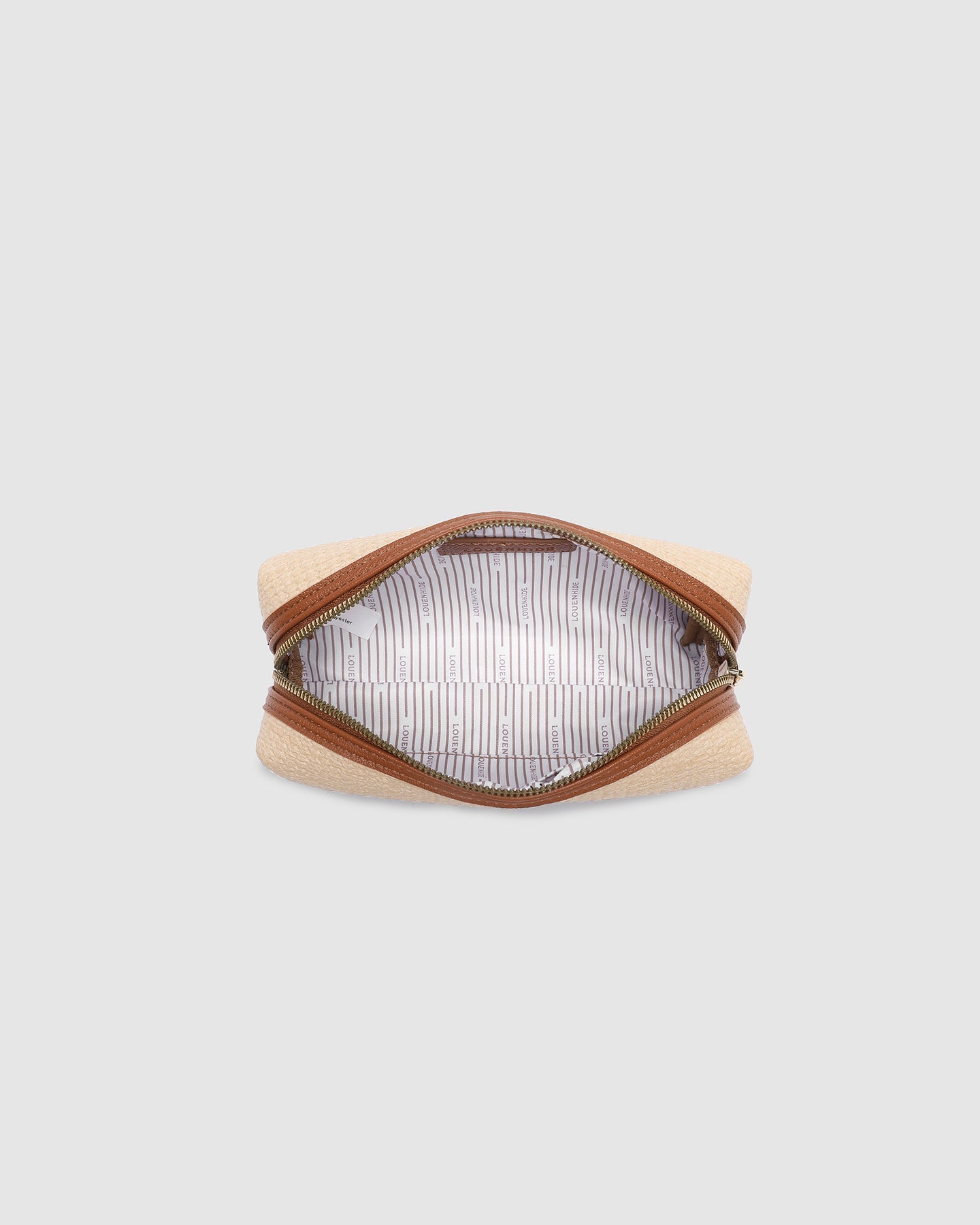Brianna Makeup Bag Naturals