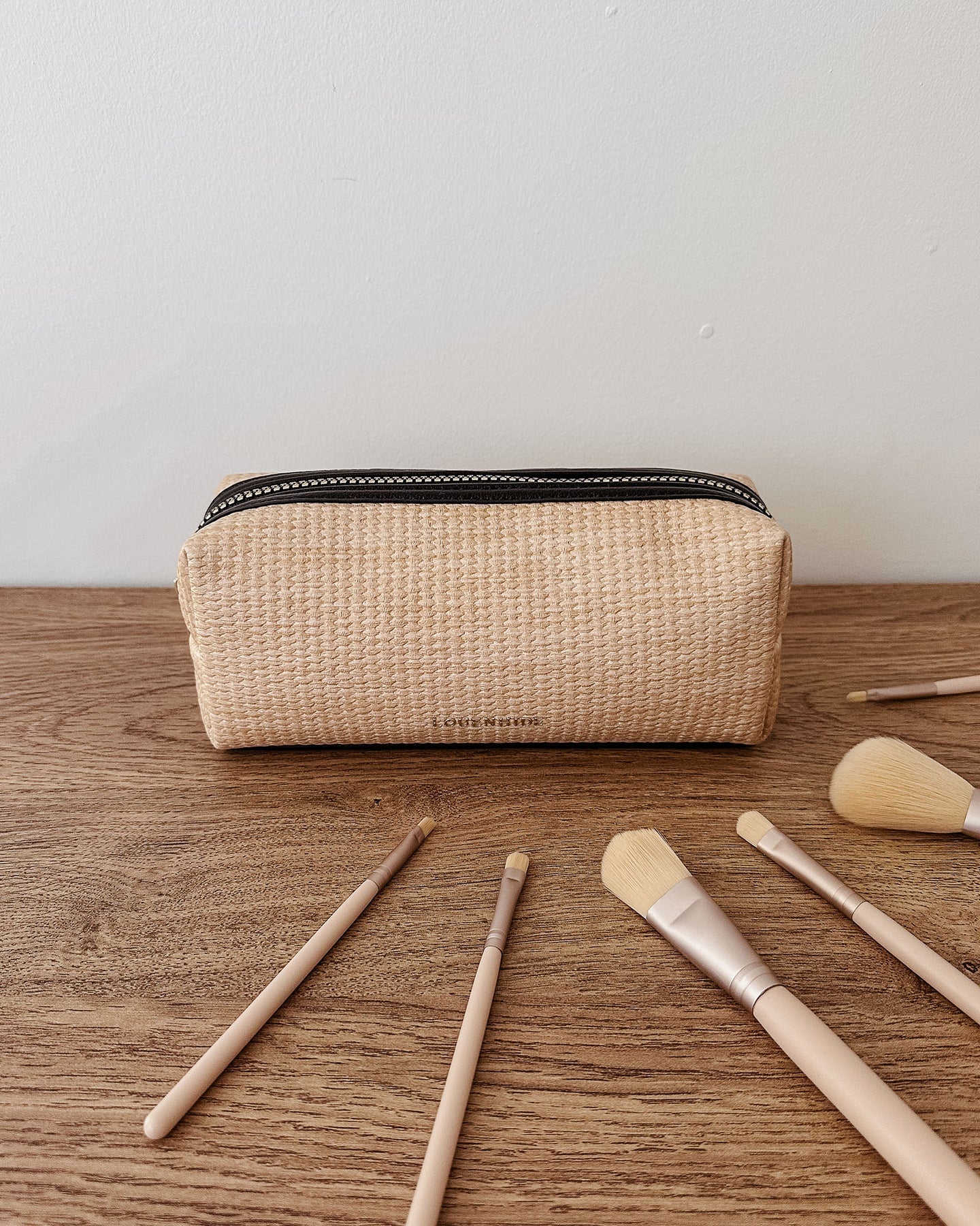Brianna Makeup Bag Naturals