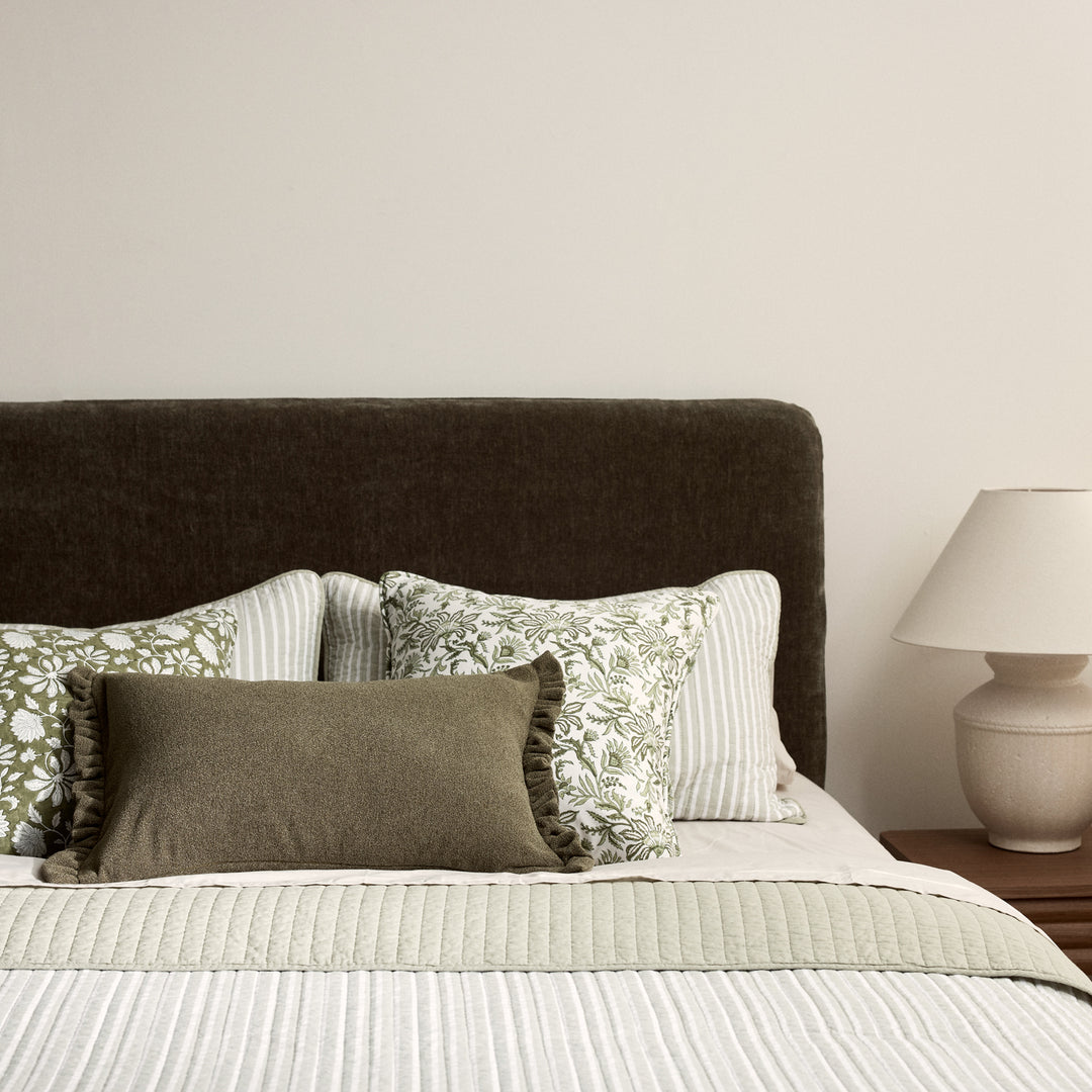 Willa Basil Frill Cushion