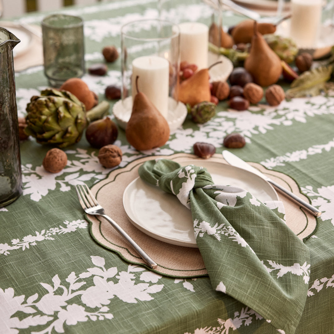 Emerson Green Tablecloth 150x350cm