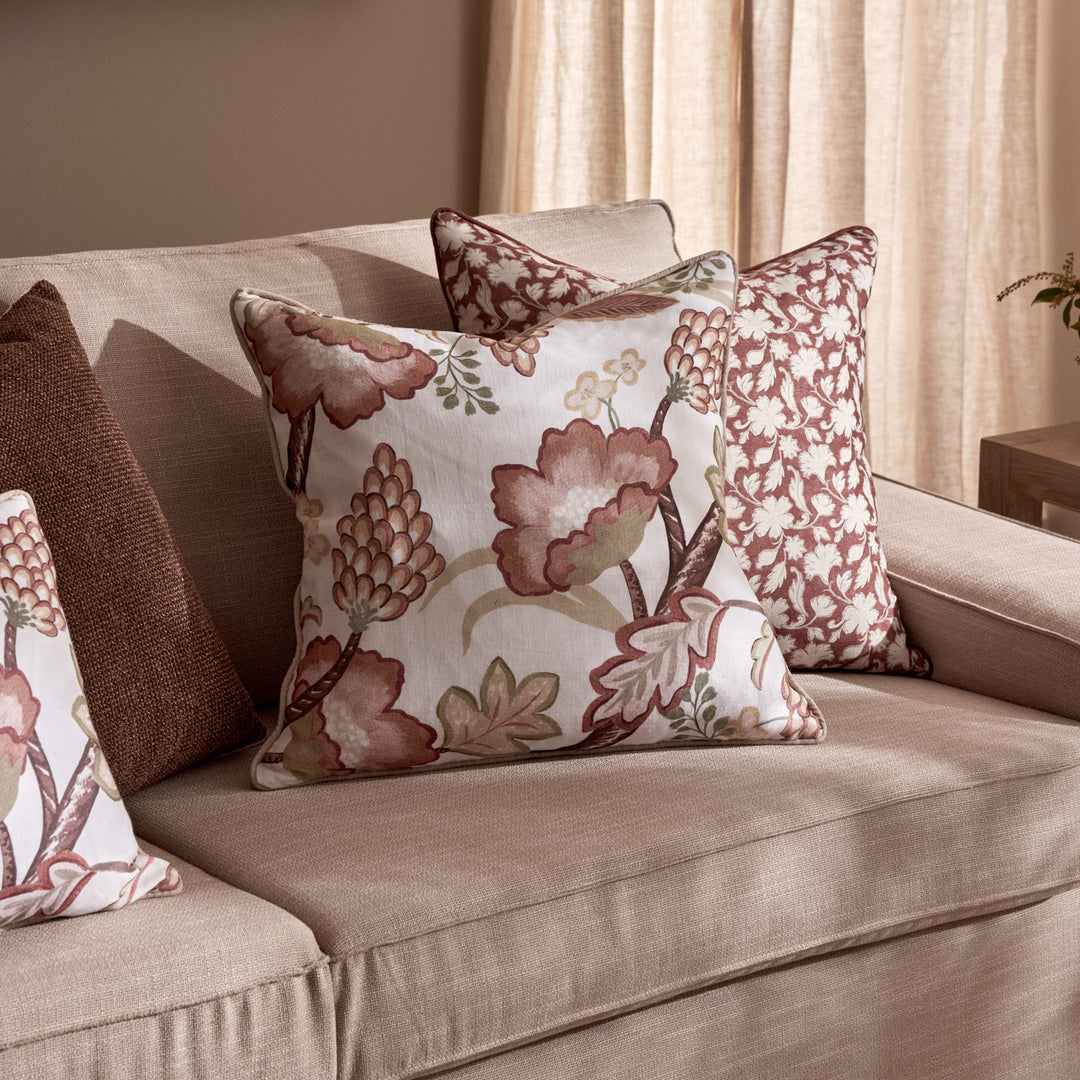 Winslow Burgundy Cushion