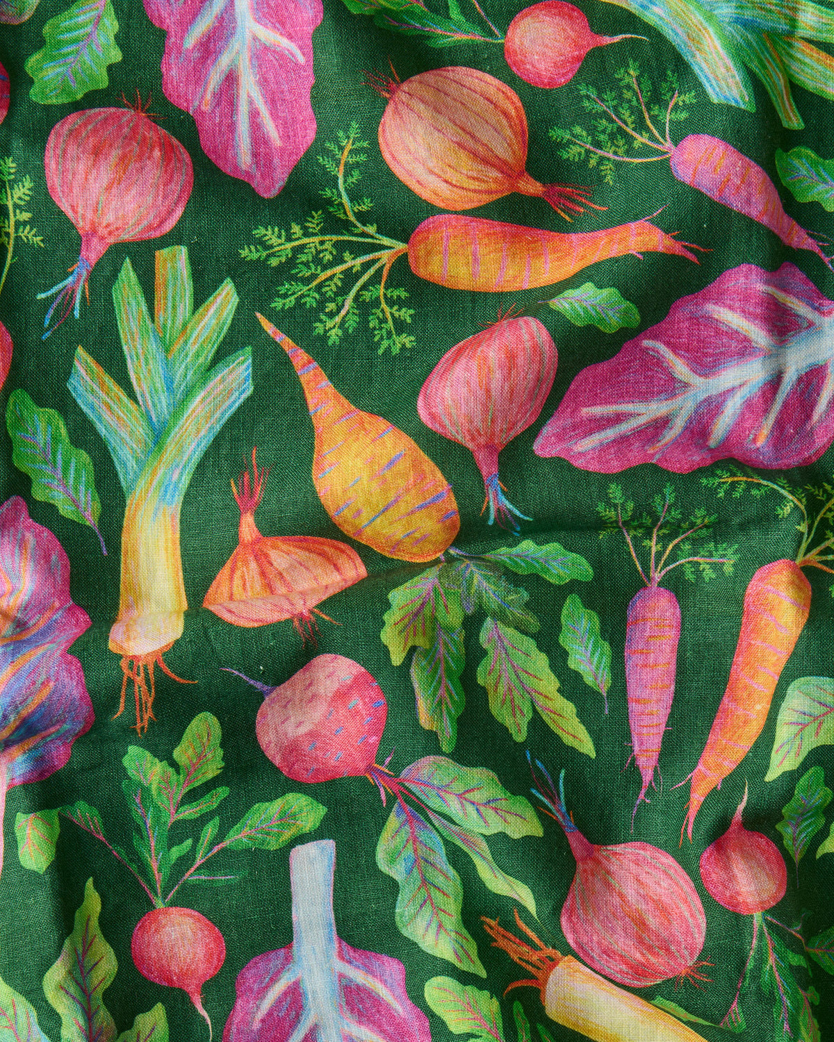 Veggie Soup Tea Towel