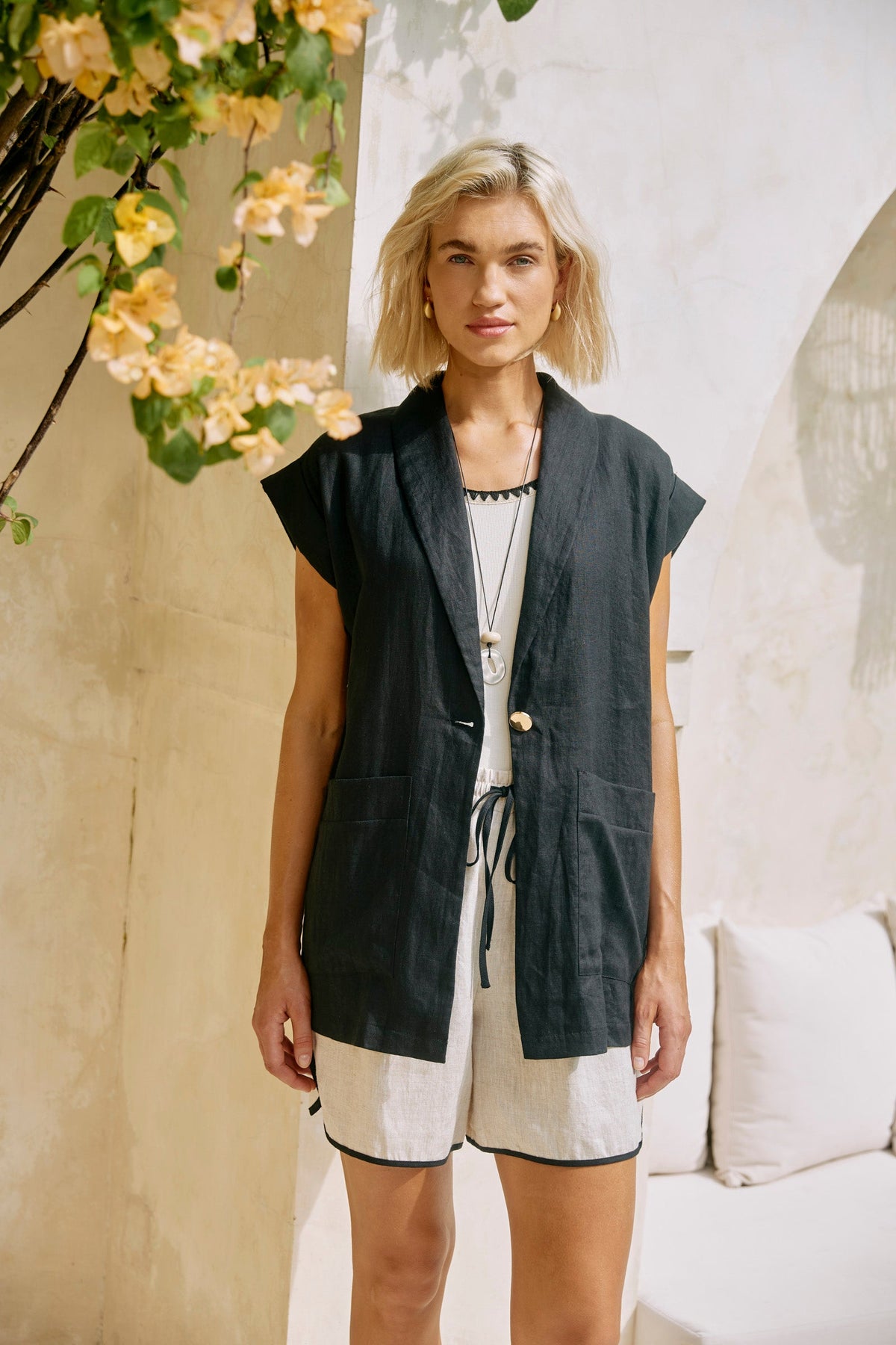 Maris Blazer Vest