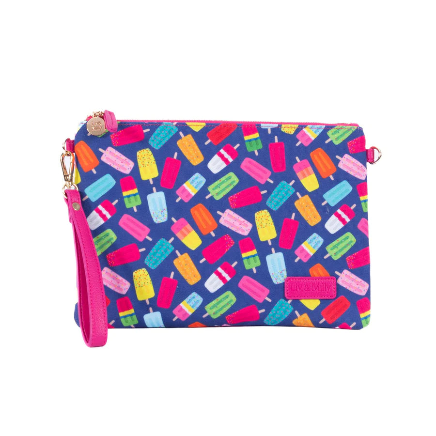 Iceblock Large Crossbody Bag - Liv & Milly
