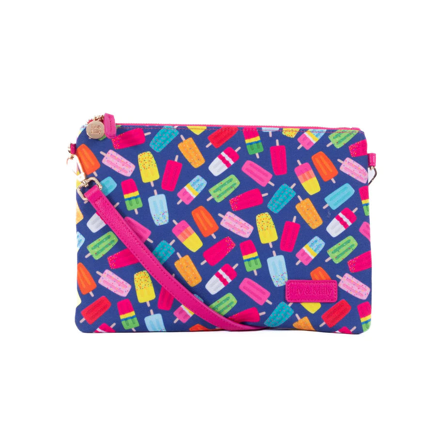 Iceblock Large Crossbody Bag - Liv & Milly