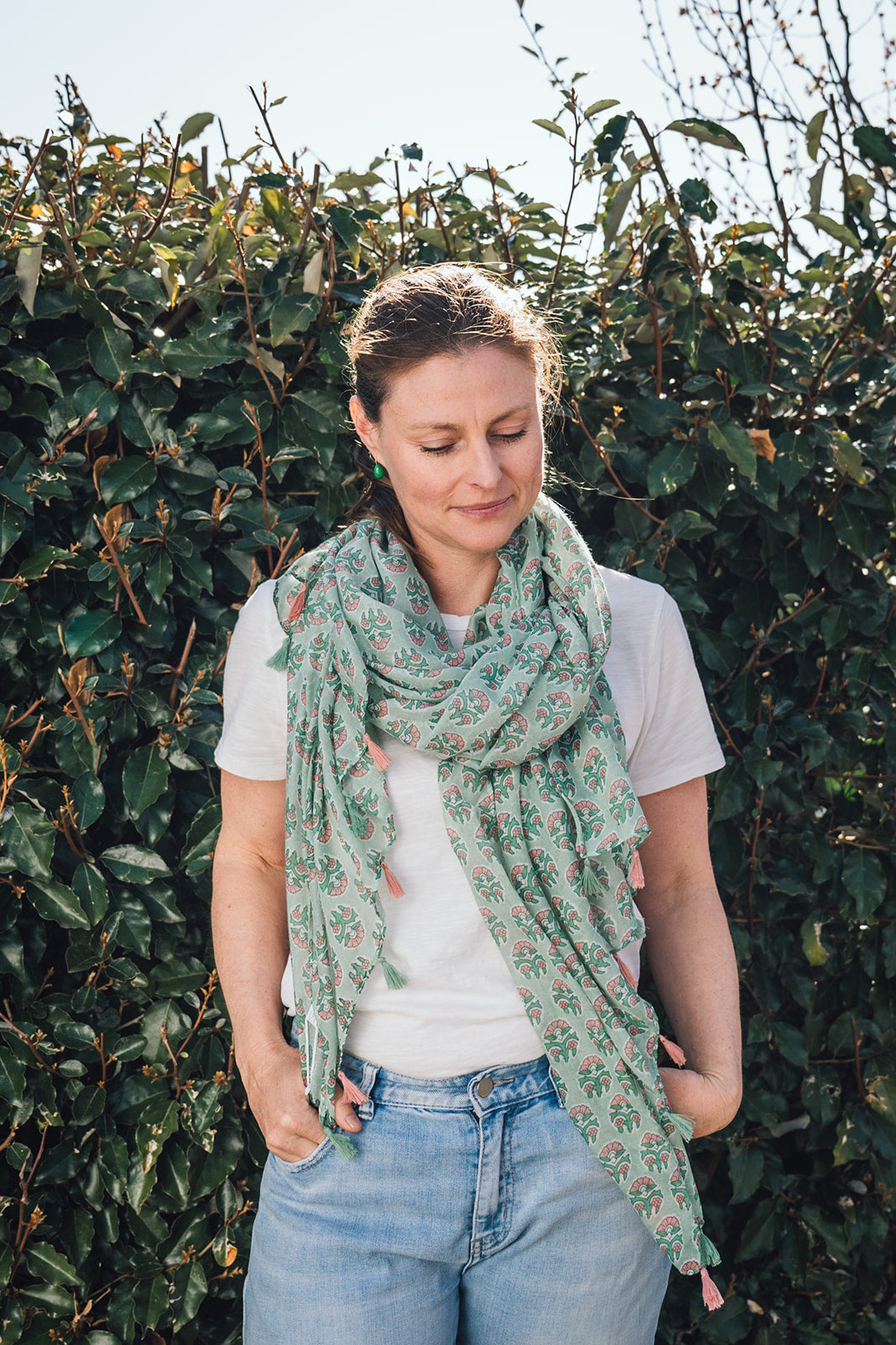 Olivia Floral Scarf