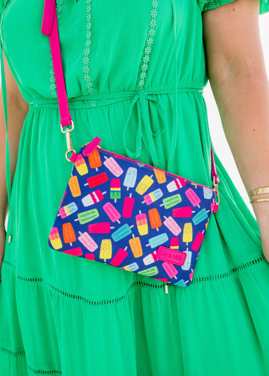 Iceblocks Small Crossbody Bag - Liv & Milly