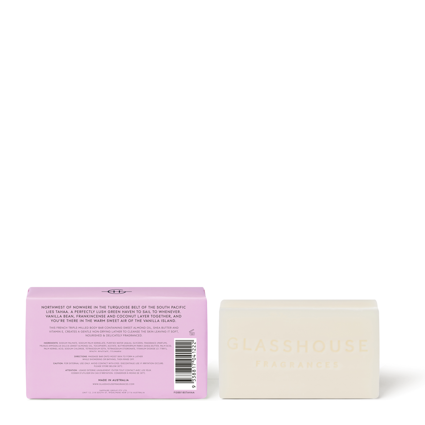 A Tahaa Affair 180g Body Bar