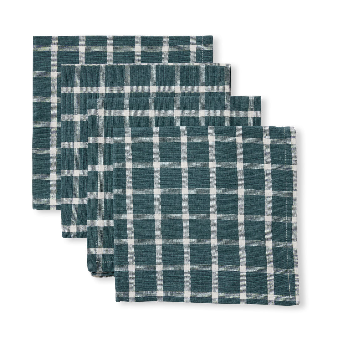 Walsh Check Napkin Set/4