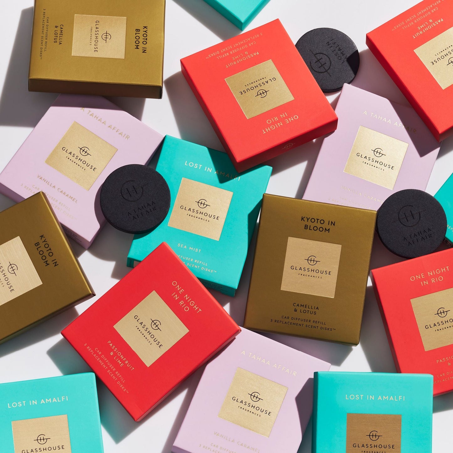 A Tahaa Affair Replacement Scent Disk Car Diffuser