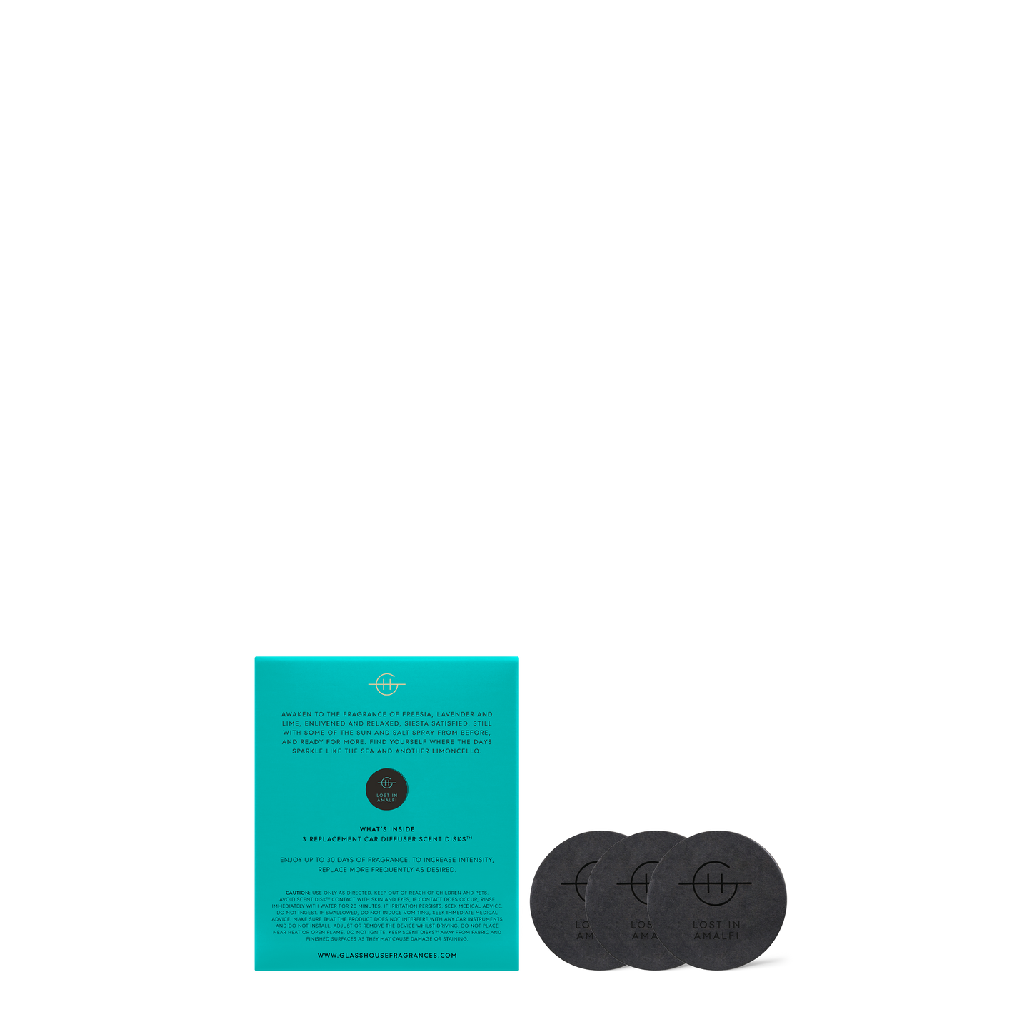 Lost In Amalfi Replacement Scent Disk Car Diffuser