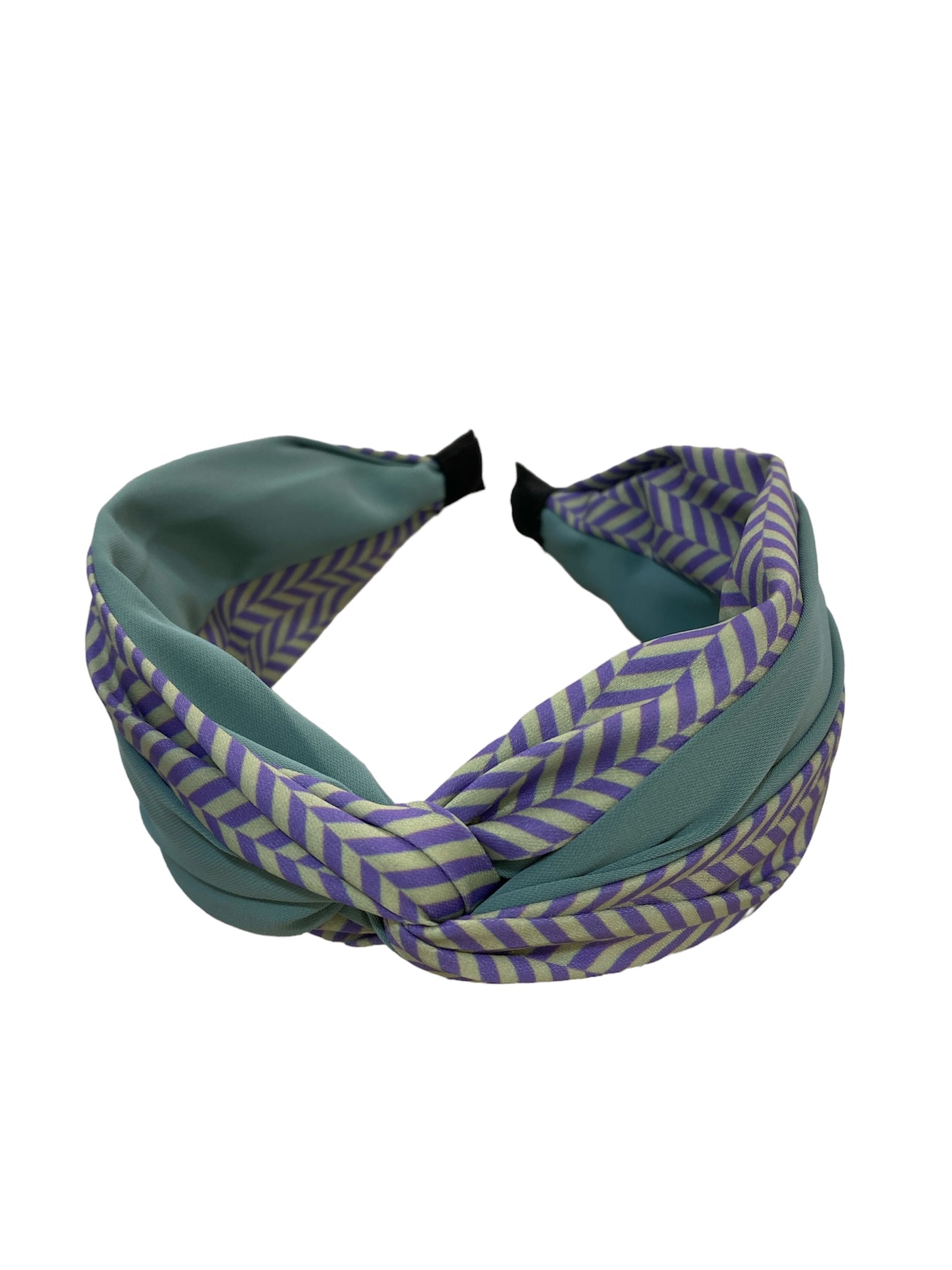 Herringbone Contrast Headband - Just East