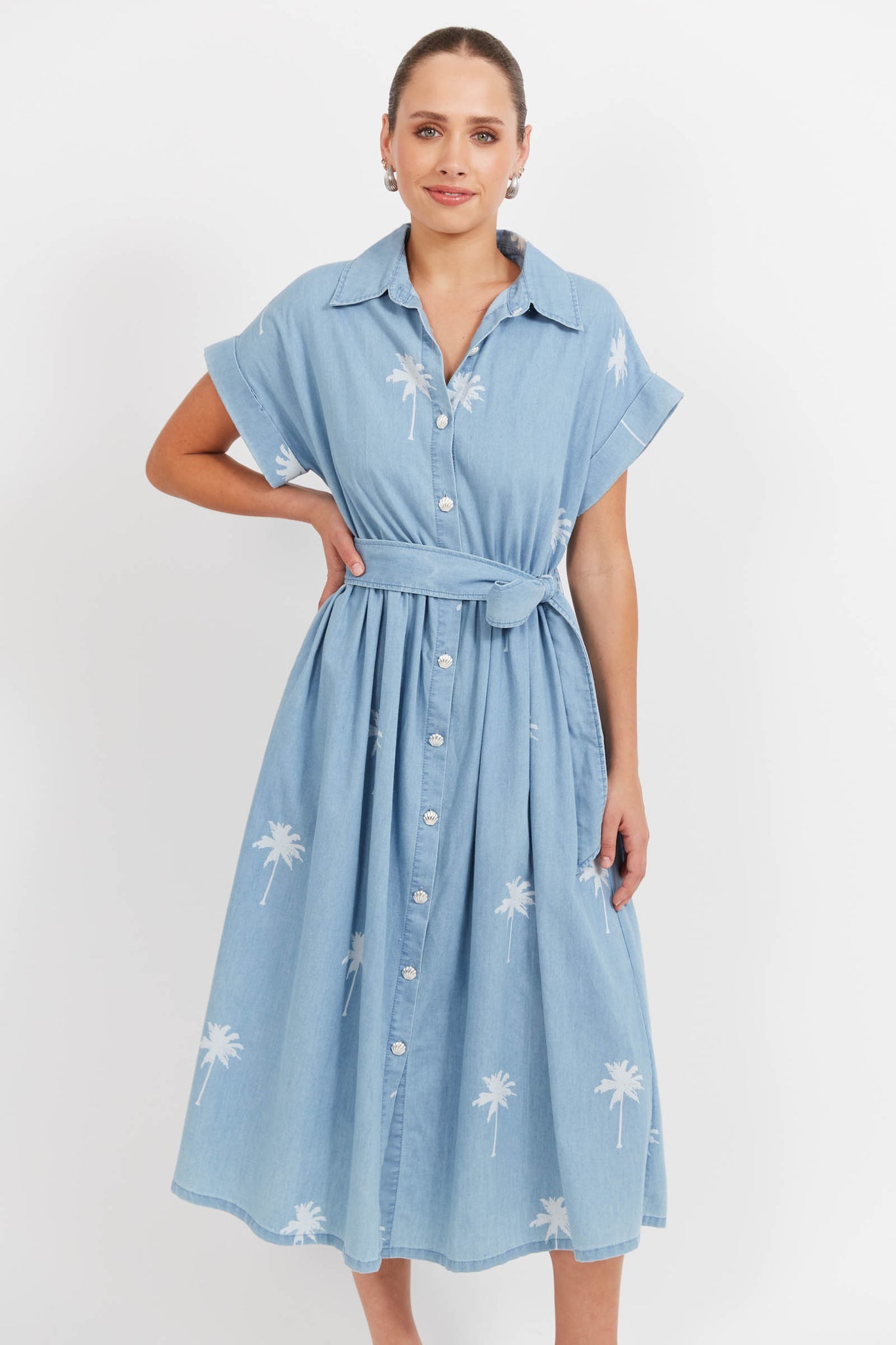 Montego Denim Shirt Dress