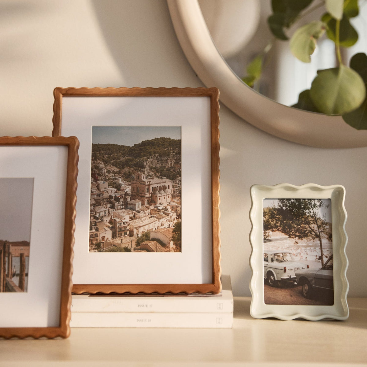 Sylvie Mist Photo Frame 4x6"