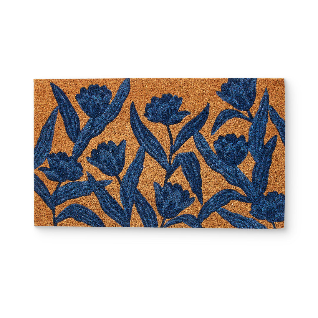 Tulip Blue Doormat