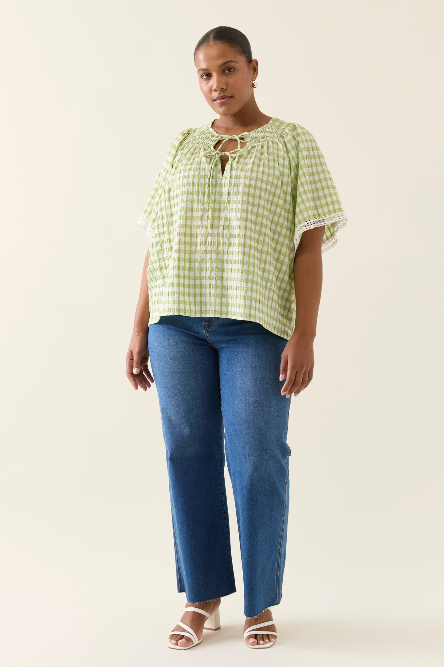 Esther Shirred Top