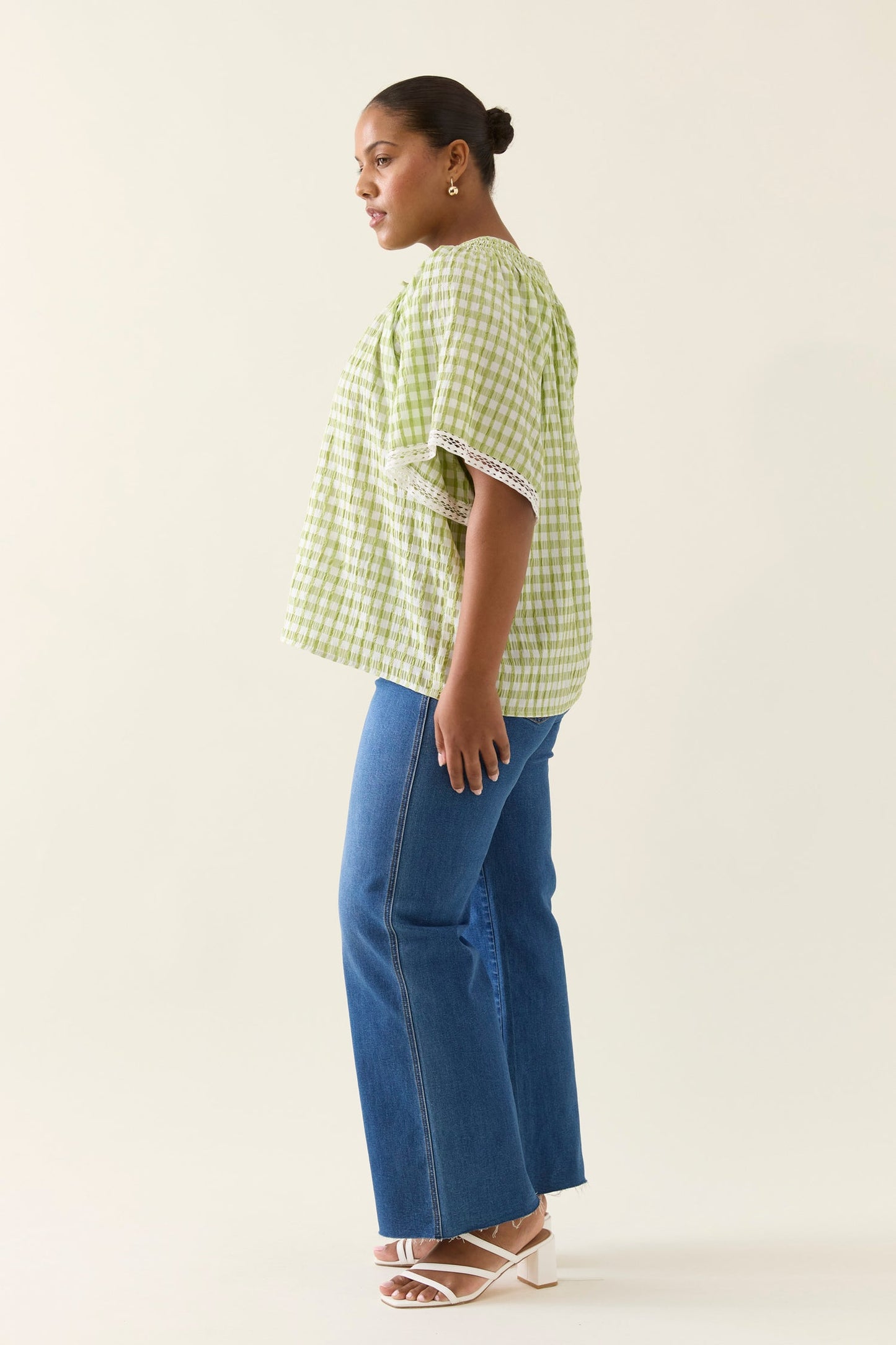 Esther Shirred Top