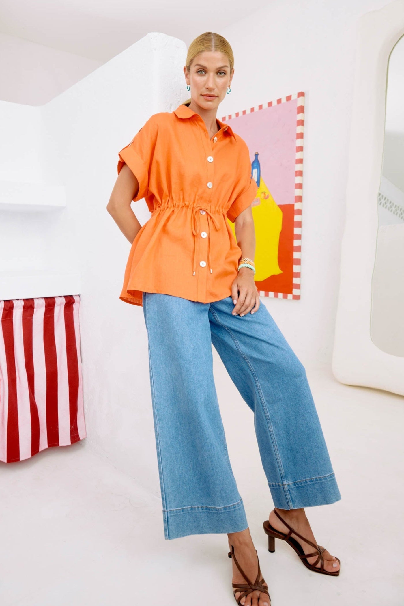 Del Re Denim Pant