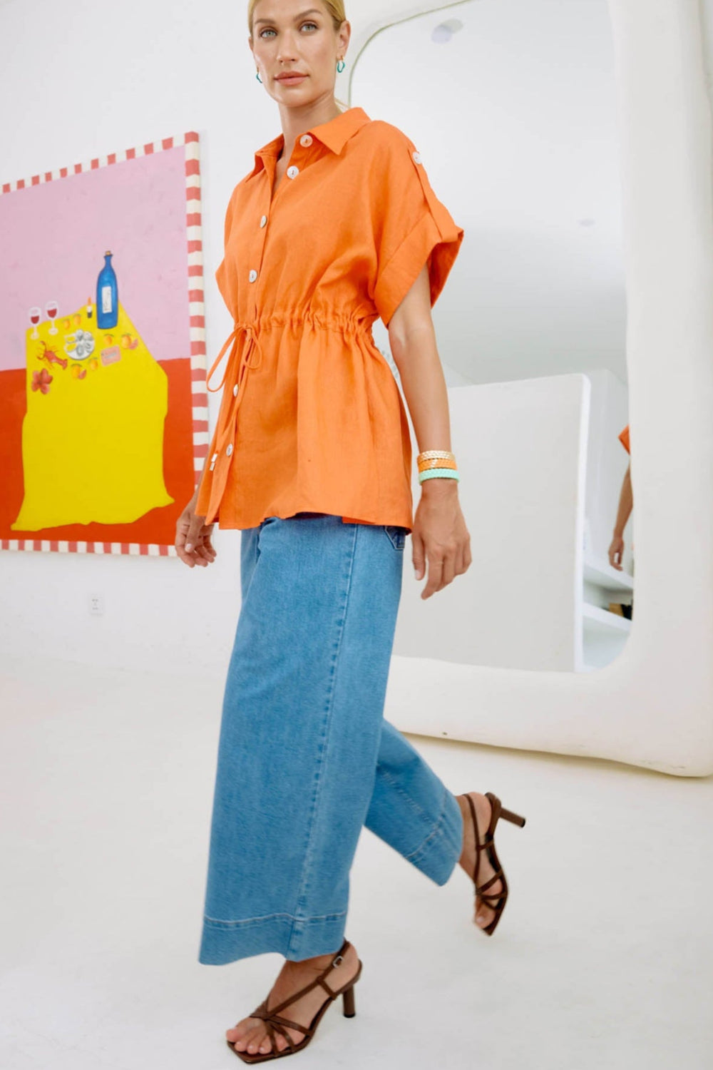 Del Re Denim Pant