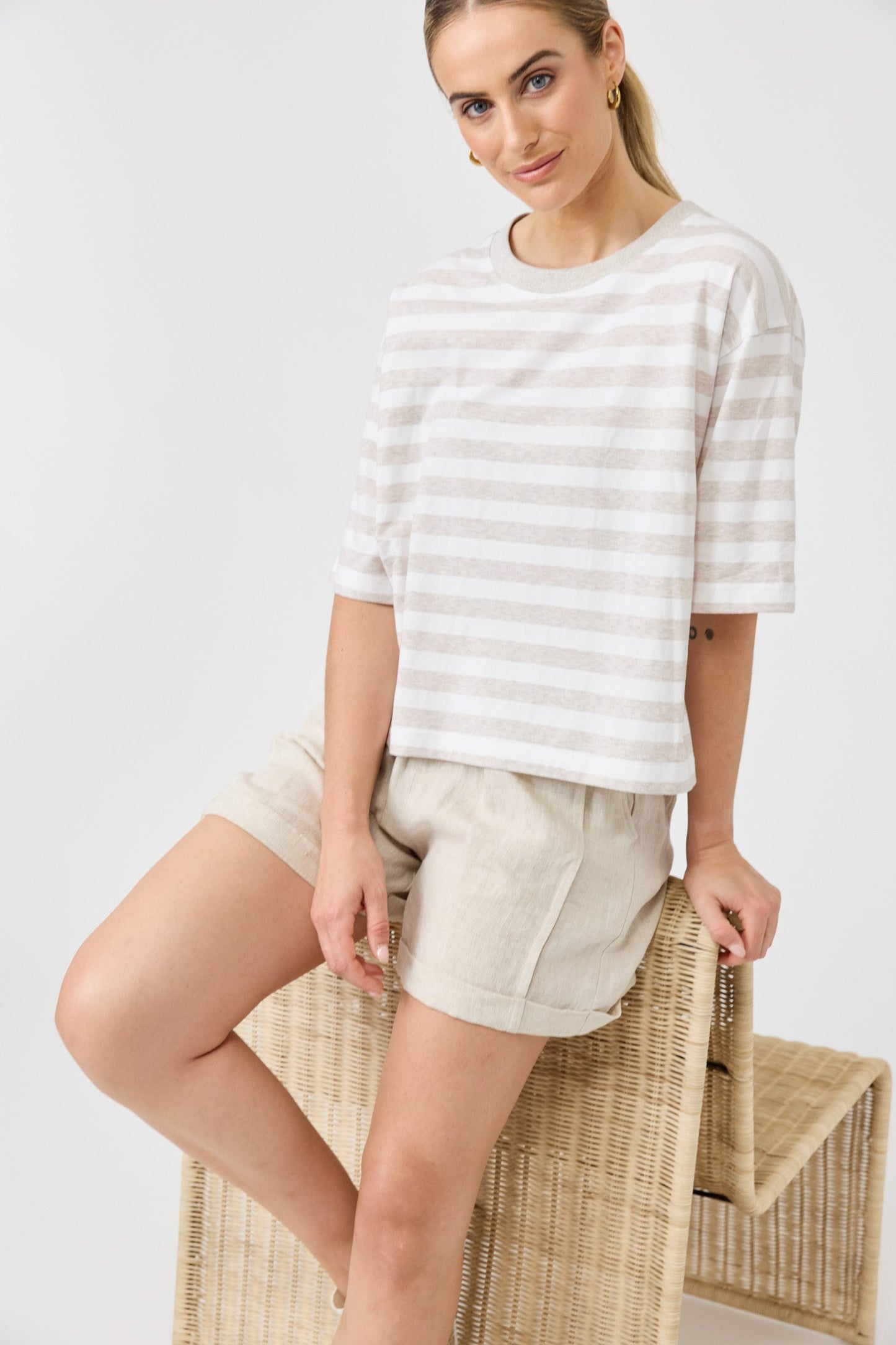 Studio Stripe TShirt