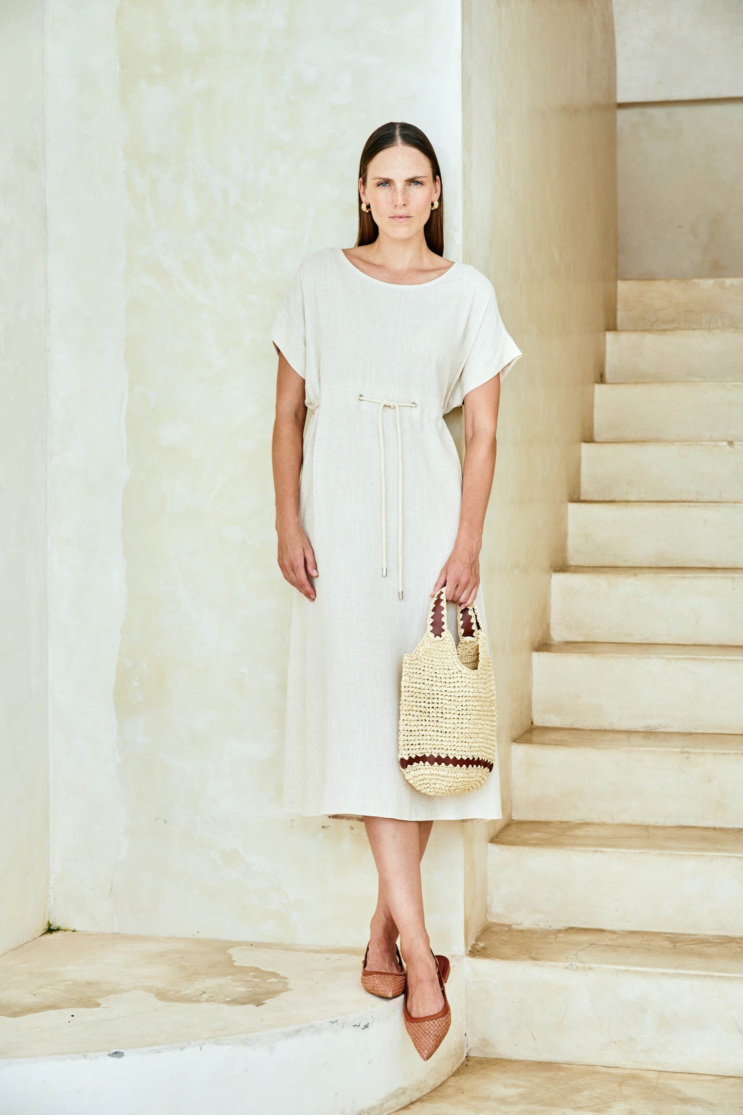 Alexis Rope Tie Dress