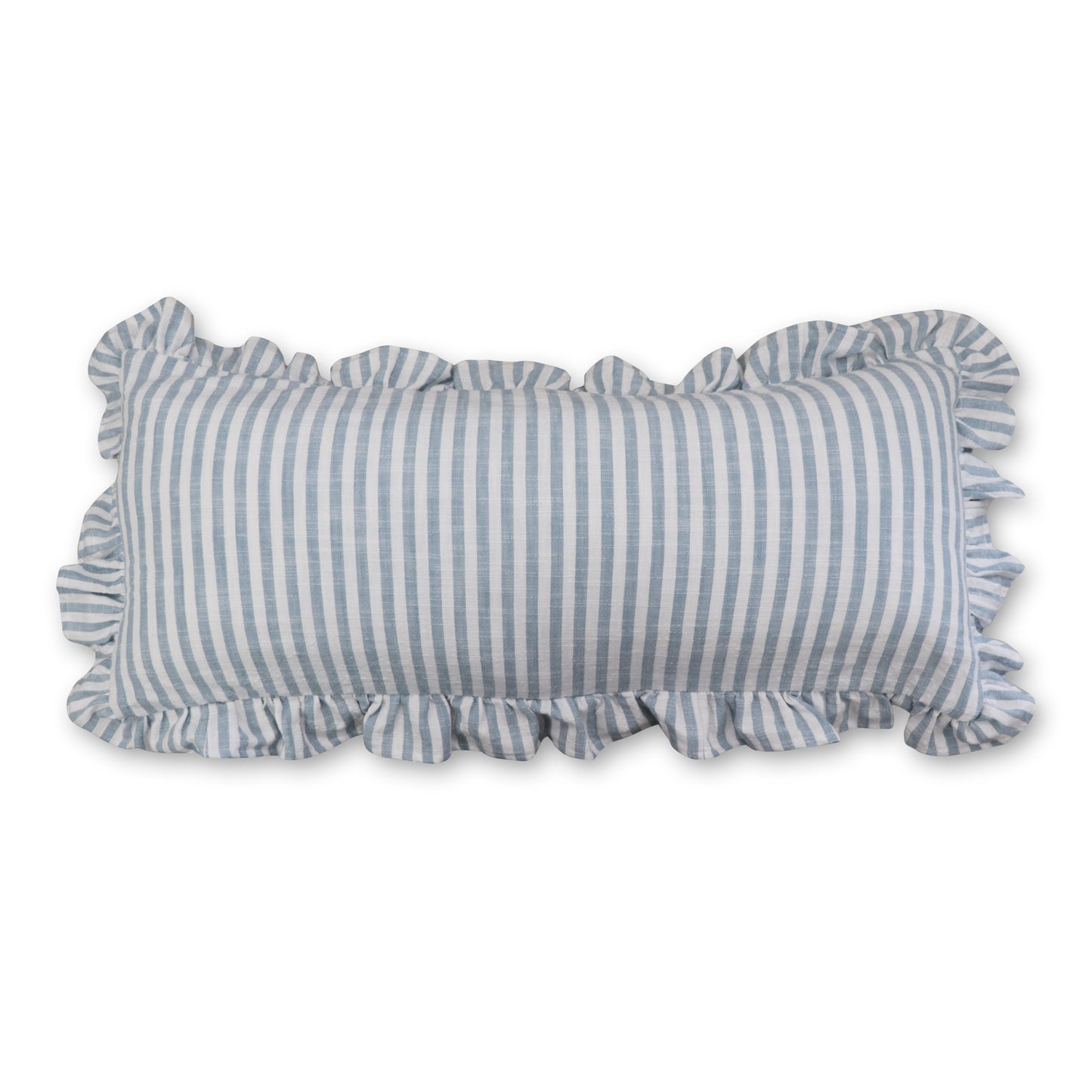 Ruffles Blue Cushion 35 x 70cm