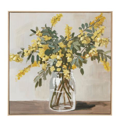 Wattle Oil Painting