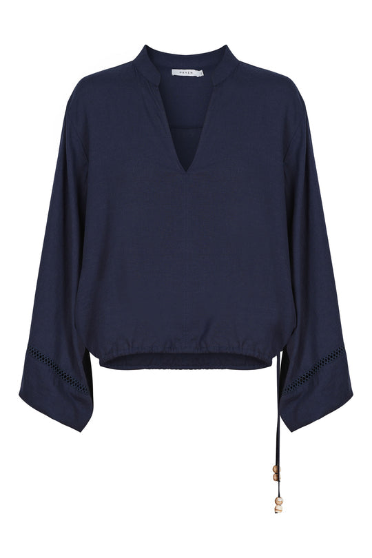 Sardinia Tie Blouse