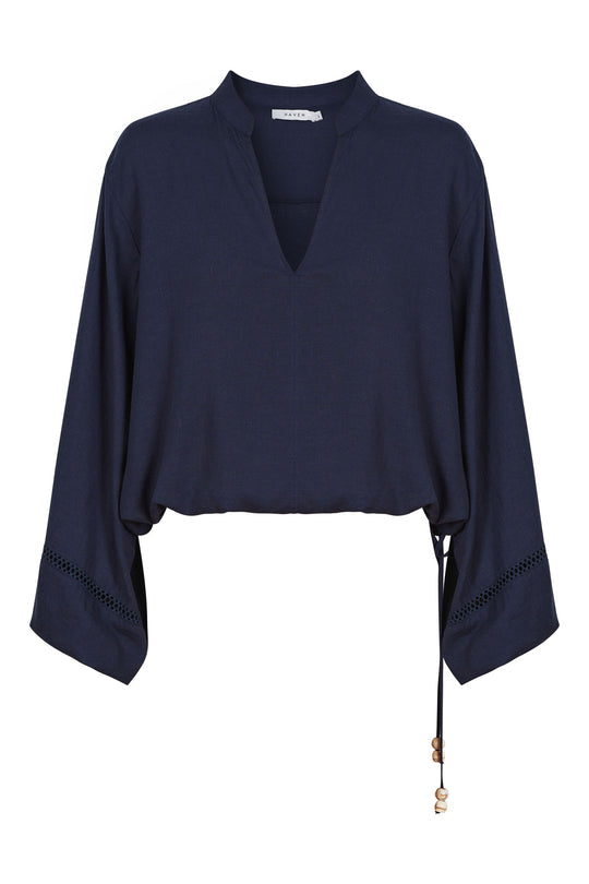 Sardinia Tie Blouse