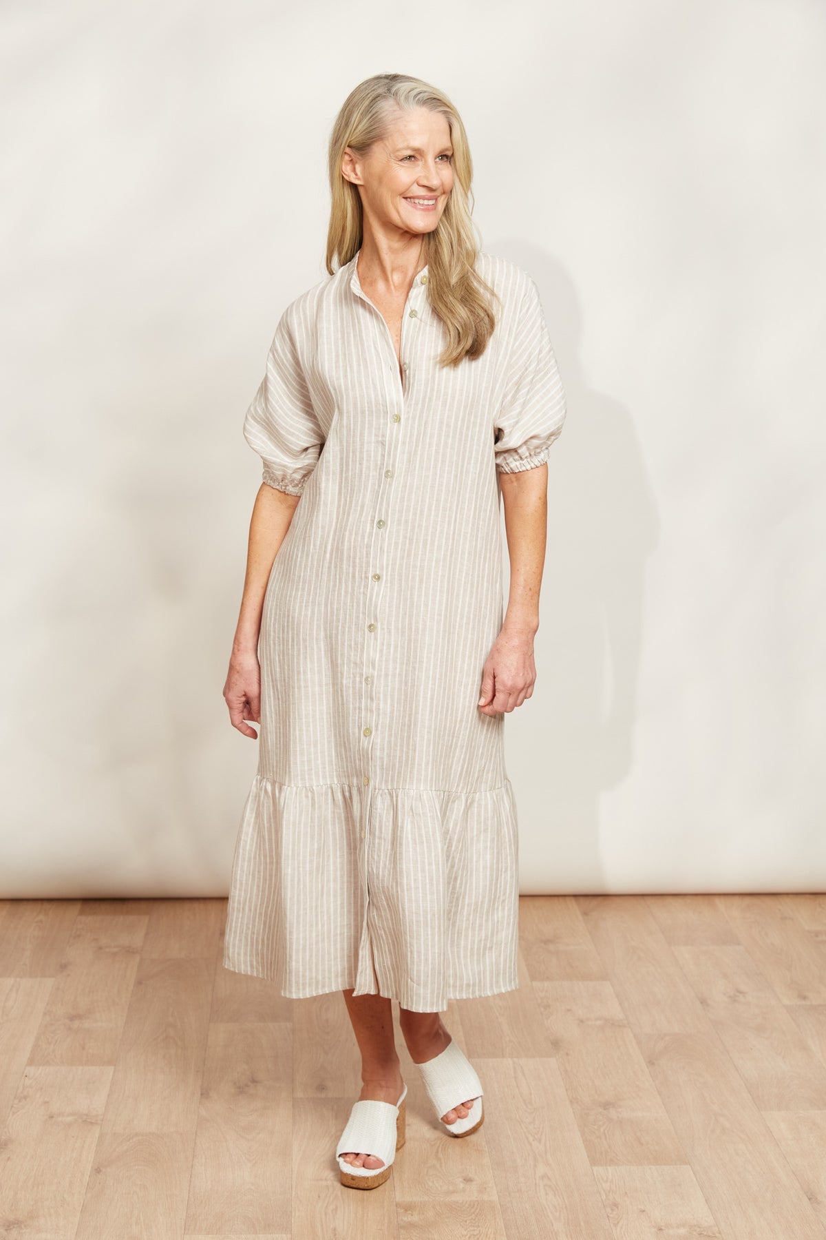 Sojourn Stripe Dress - eb&ive