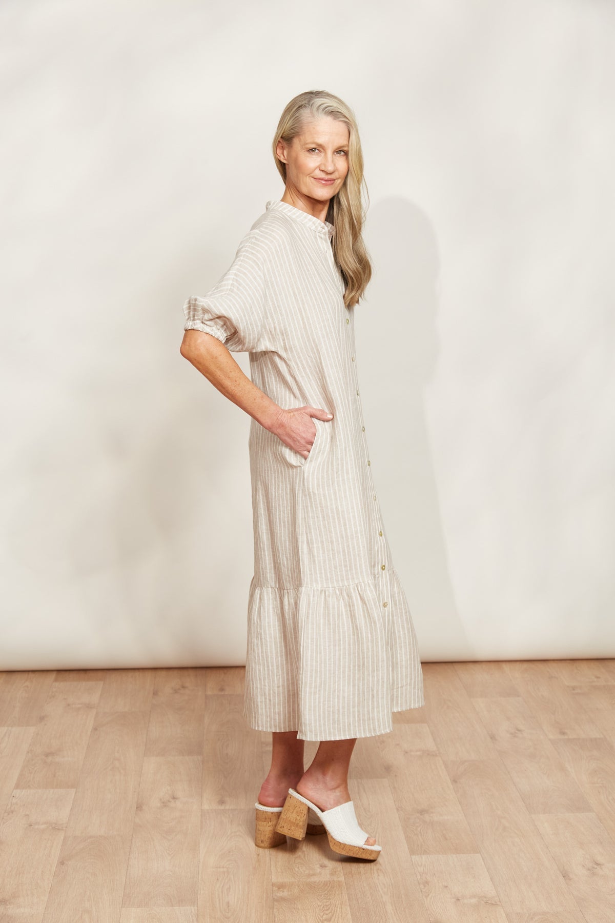 Sojourn Stripe Dress - eb&ive