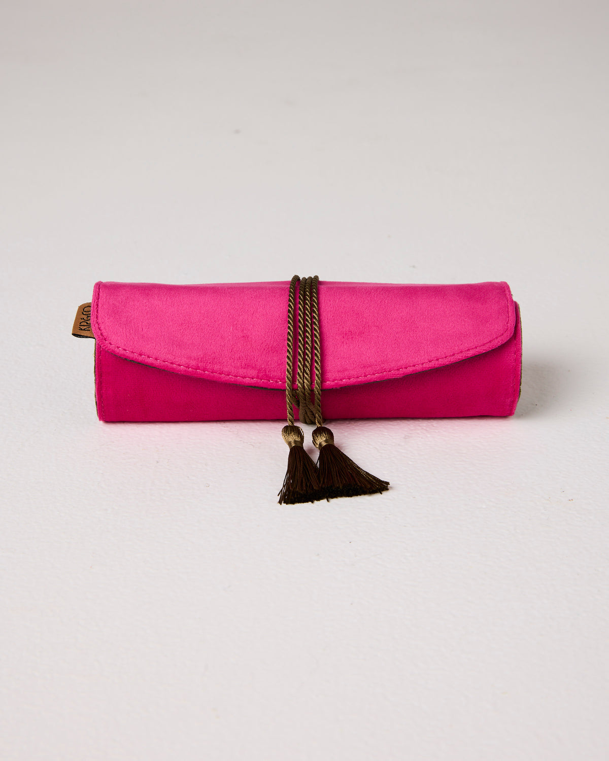 Prickly Pear Velvet Jewellery Roll