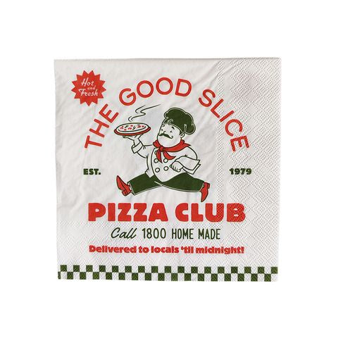 Pizza Club 20pk 3ply Napkins