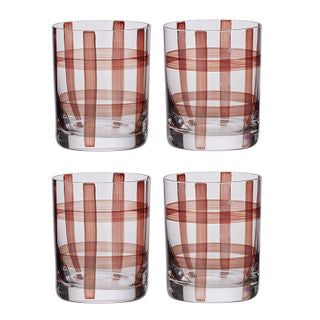 Max Set/4 Glass Tumblers