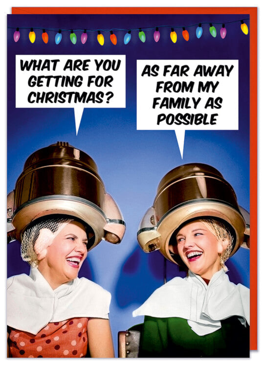 As Far From My Family Card - Dean Morris