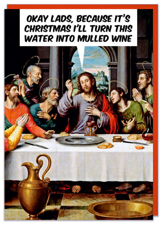 Water Into Mulled Wine Card - Dean Morris
