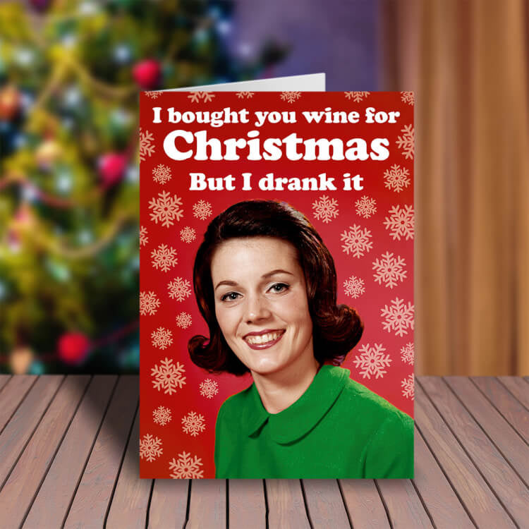 I Bought You Wine Card - Dean Morris