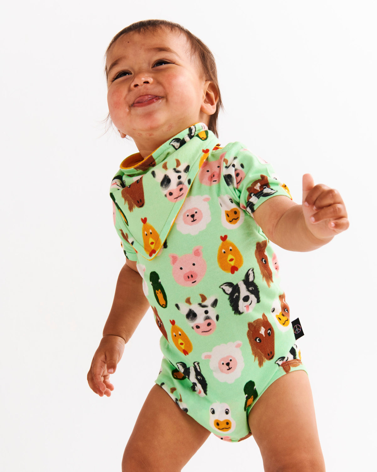 Little Farmer Organic Cotton Dribble Bib Set - Kip&Co