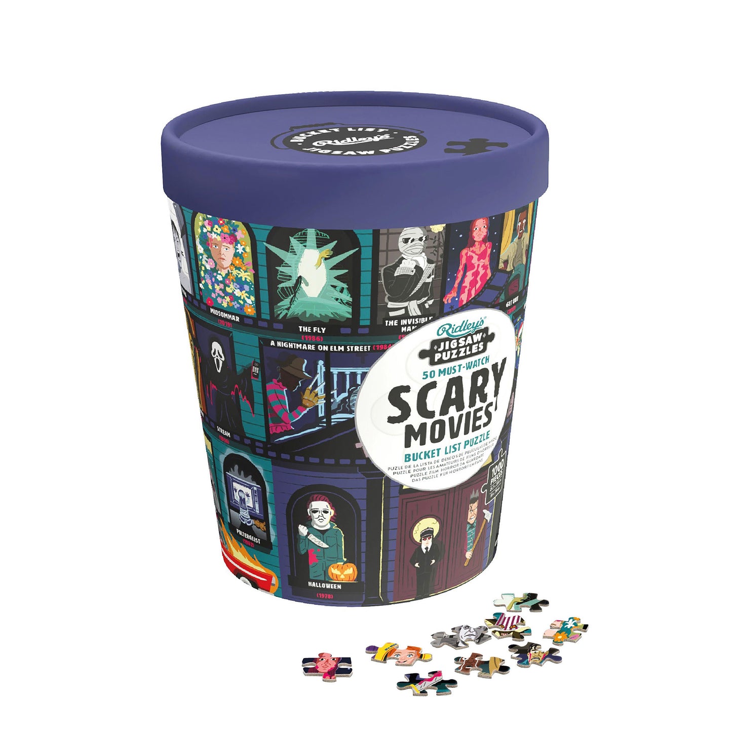 Scary Movies Bucket List Puzzle