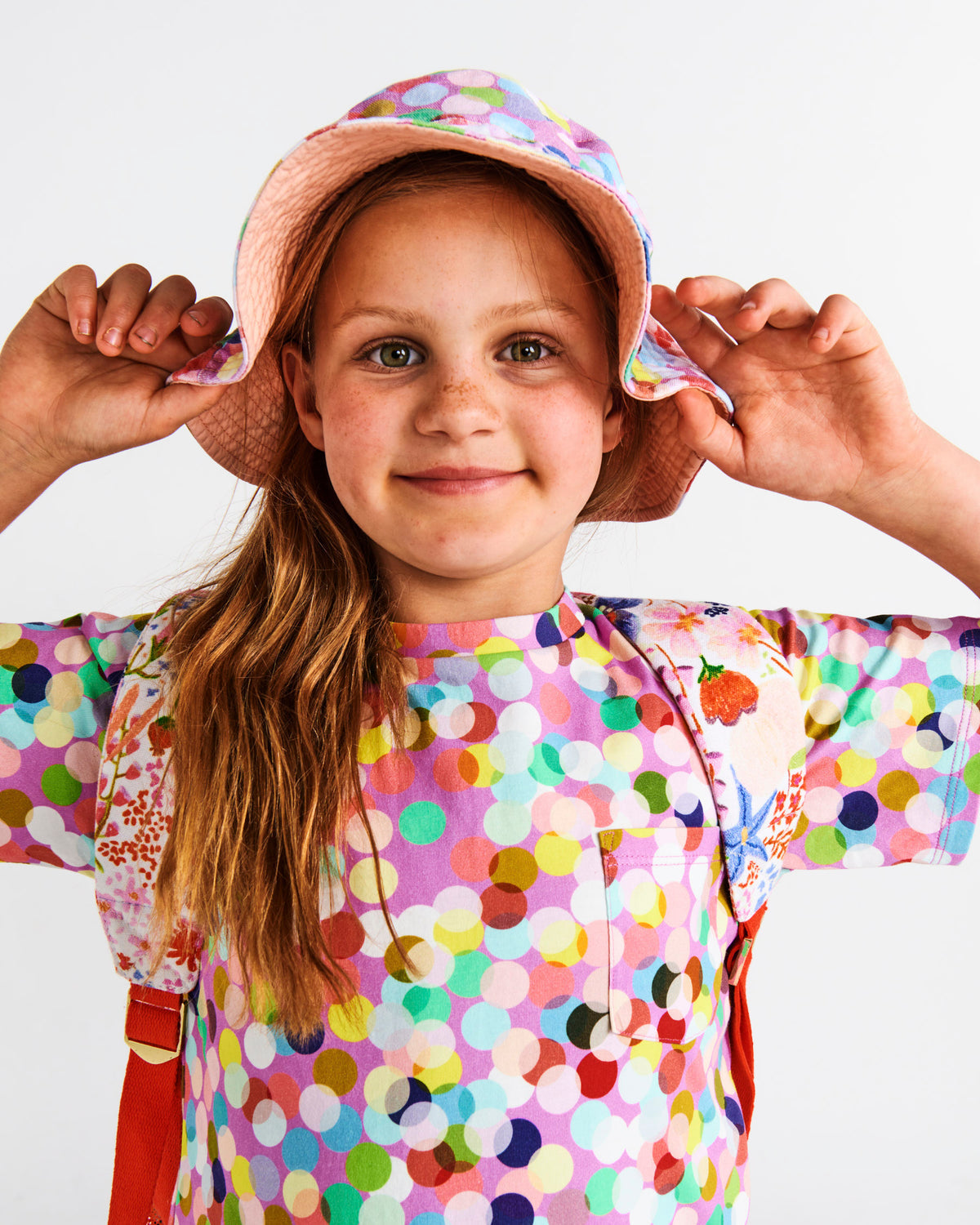 Confetti Pink Beach Hat - Kip&Co